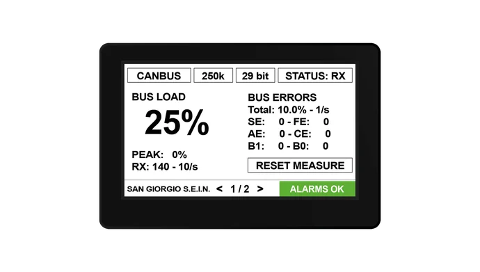 Tastiera can bus UNS10400